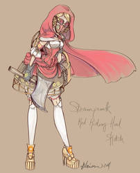 Steampunk Red Riding Hood