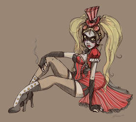 Alternate Harley Quinn Sketch