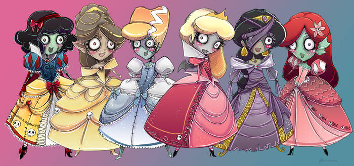 Cute Monster Princesses