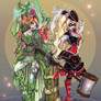 Pirate Ivy and Harley