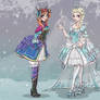 Frozen Characters Lolita Style