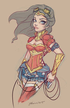 Wonder Woman Sketch