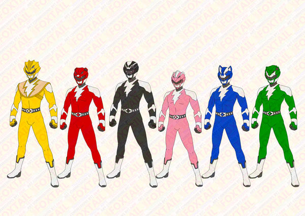 Power Rangers by WilsAnne07 on DeviantArt