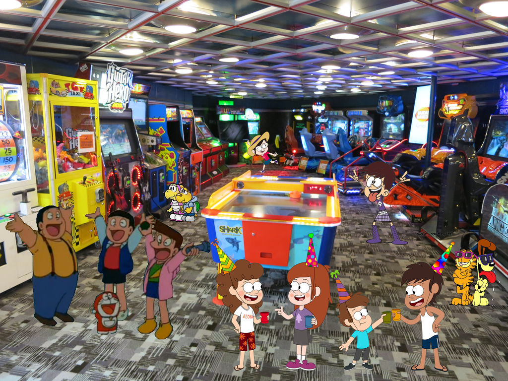 Kidspace Arcade Space Arcade Toons! by Fyrekobra on DeviantArt