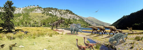 Cretaceous Floodplain! by Fyrekobra