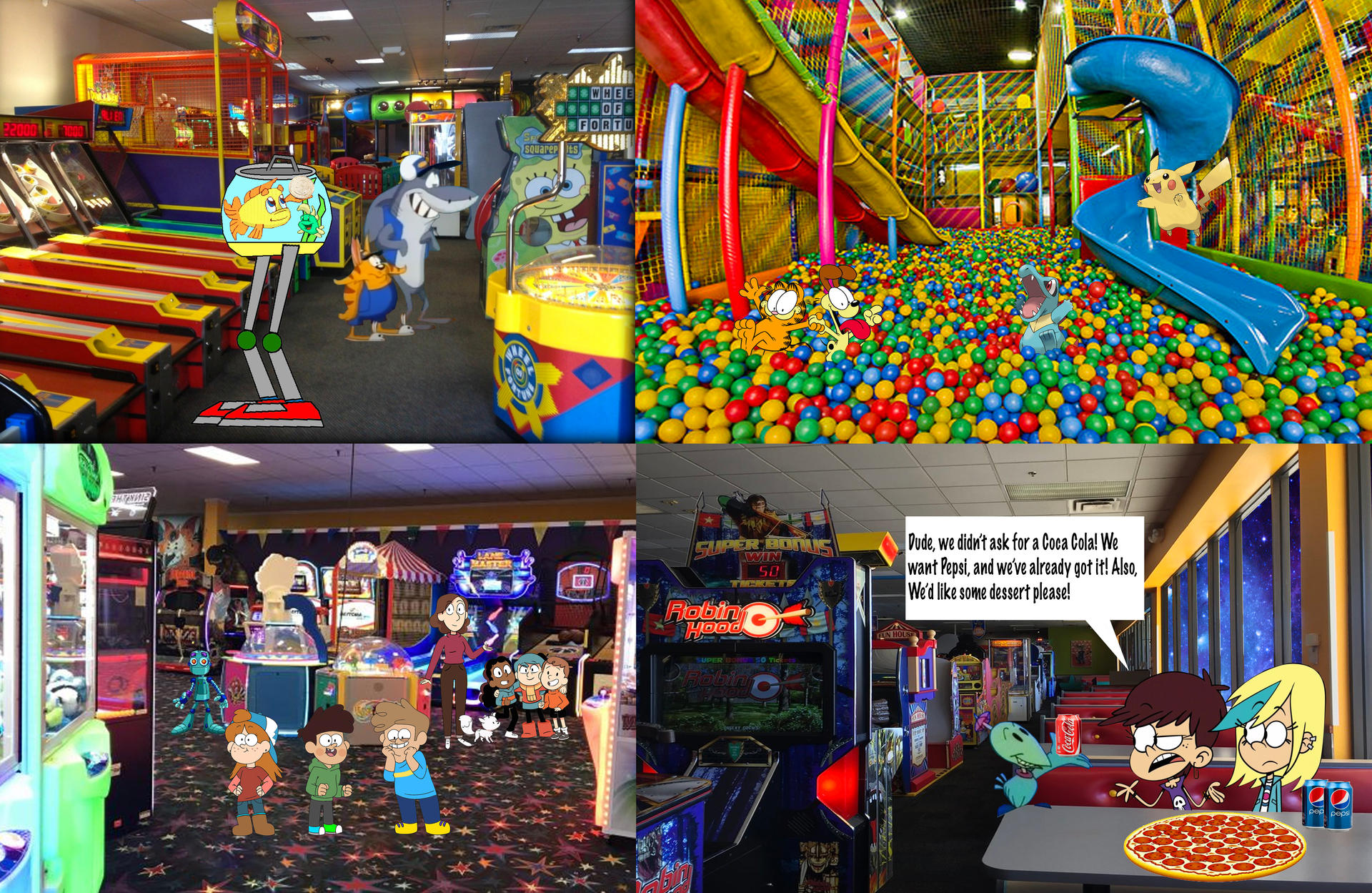 Kidspace Arcade Space Arcade Toons! by Fyrekobra on DeviantArt