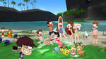 Beach Party Toons! by Fyrekobra