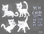 YCH Auction | Cat Chibis #2 | On hold by Nynkah