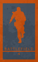 Minimalist Battlefield 4 poster version 2