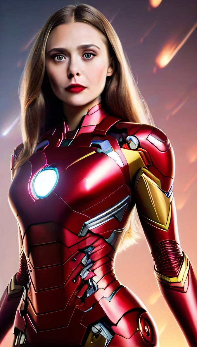 Wanda in Iron man suit by imabel2 on DeviantArt