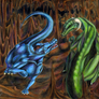 Cave Battle Dragons