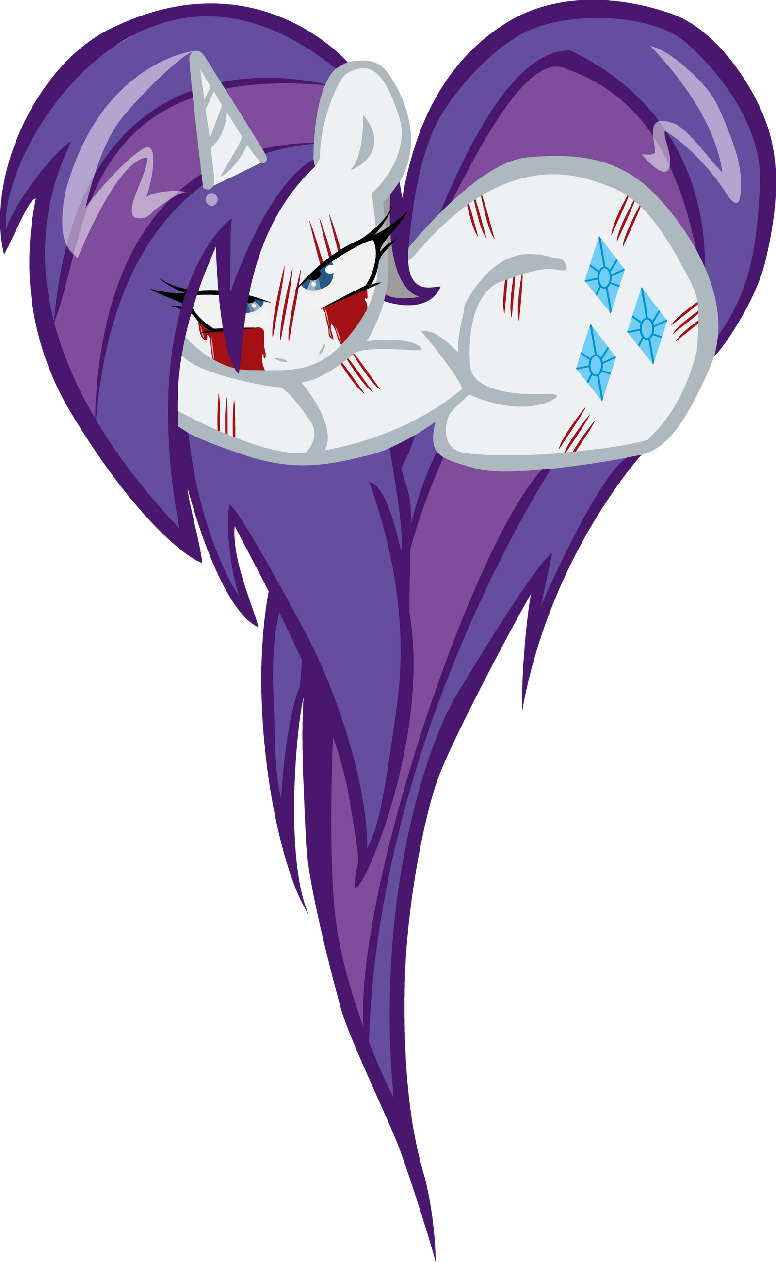 Miss Rafit Lil Miss Rarity Heart Pony by pyrestriker on DeviantArt