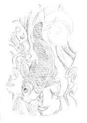 koi sketch