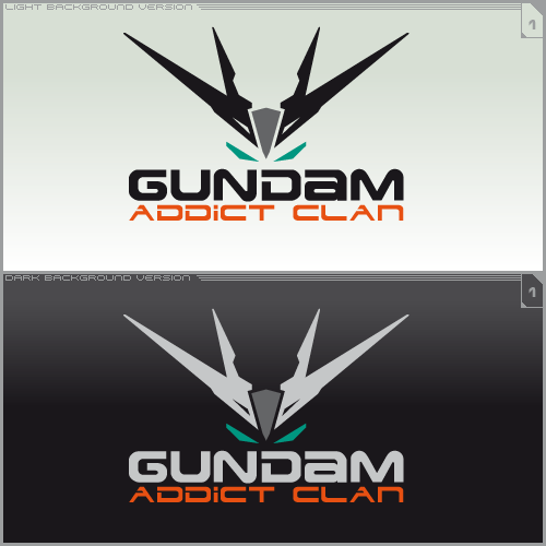 Logo Gundam Addict Clan Ver.1