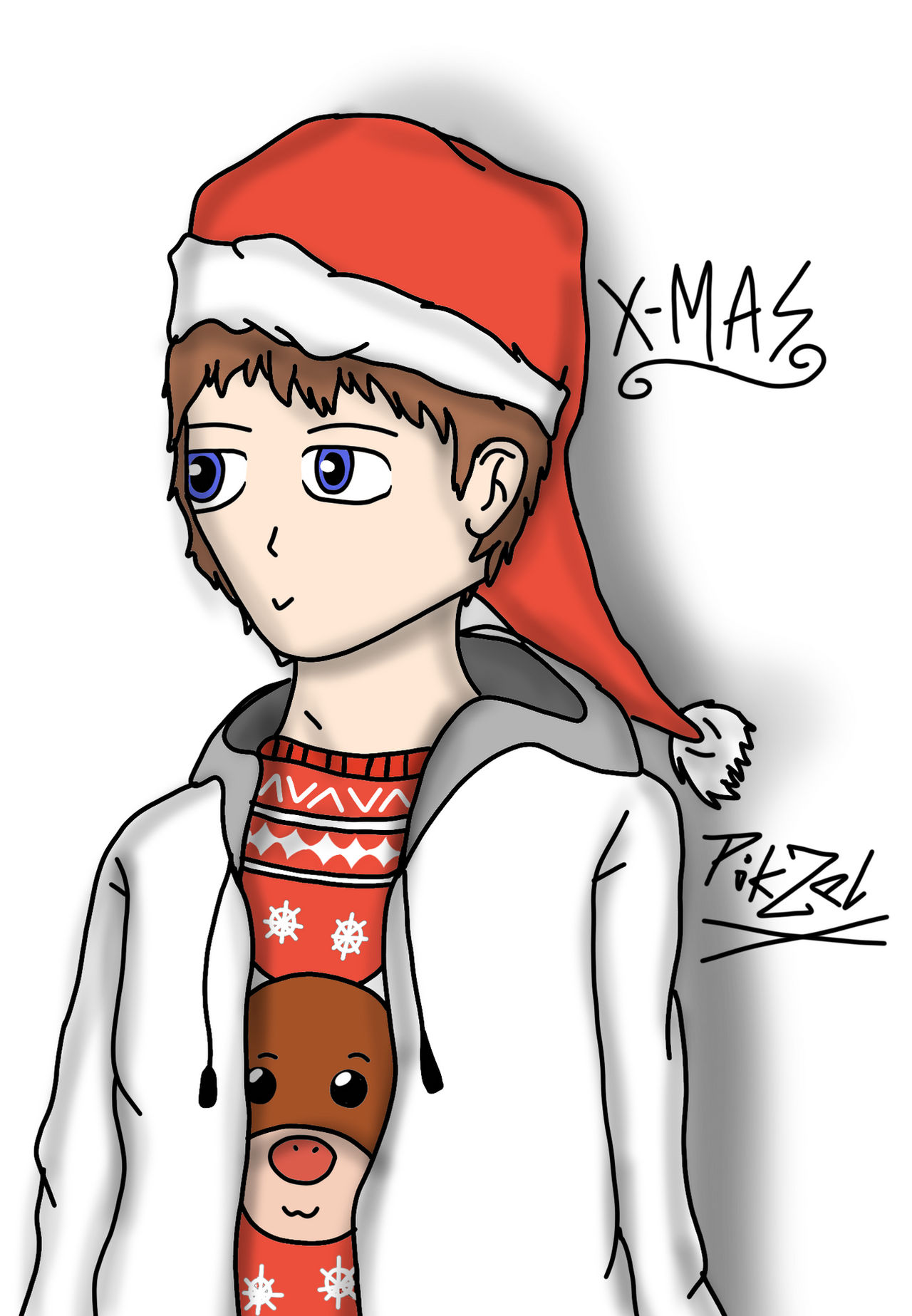 Christmas Me by ThePikzel on DeviantArt