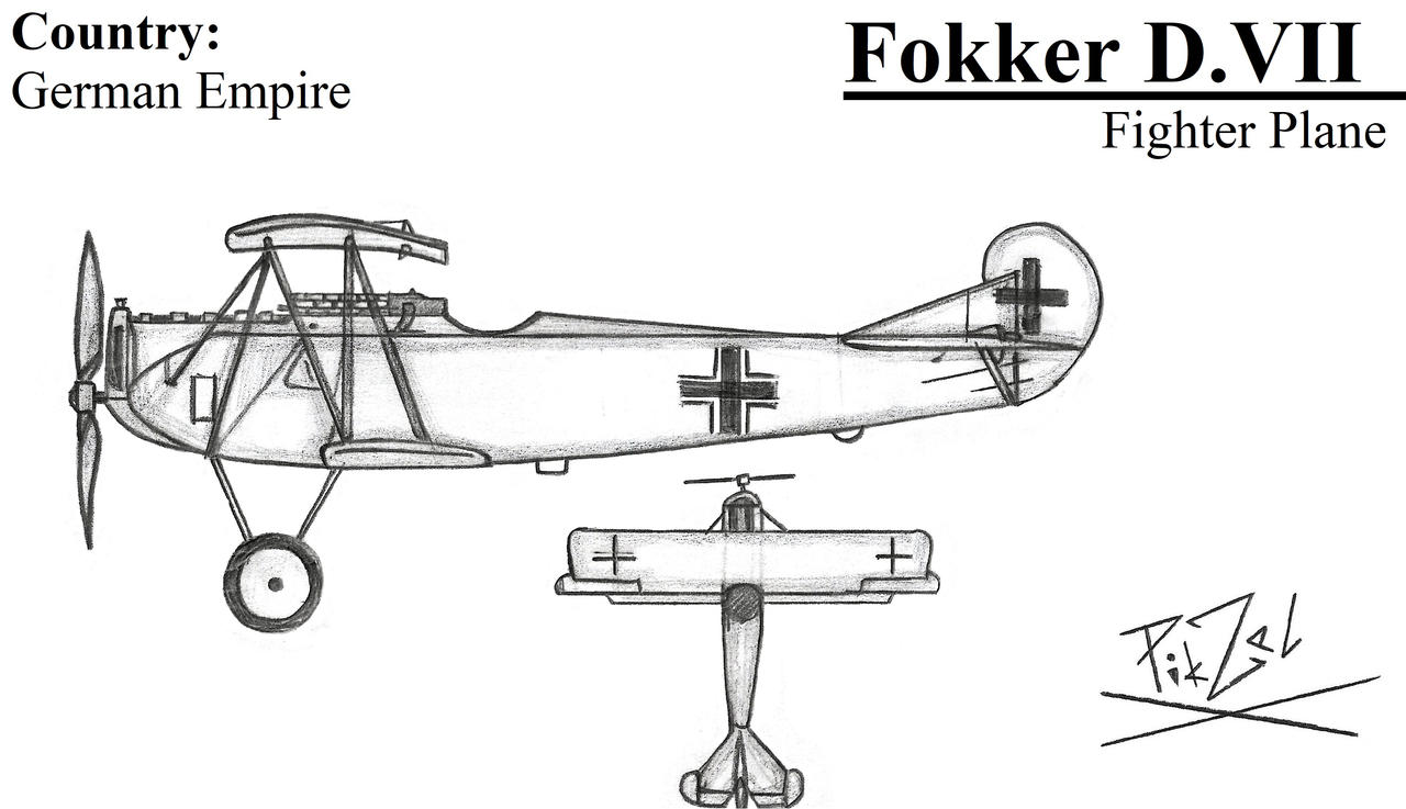 Fokker D.VII by ThePikzel on DeviantArt