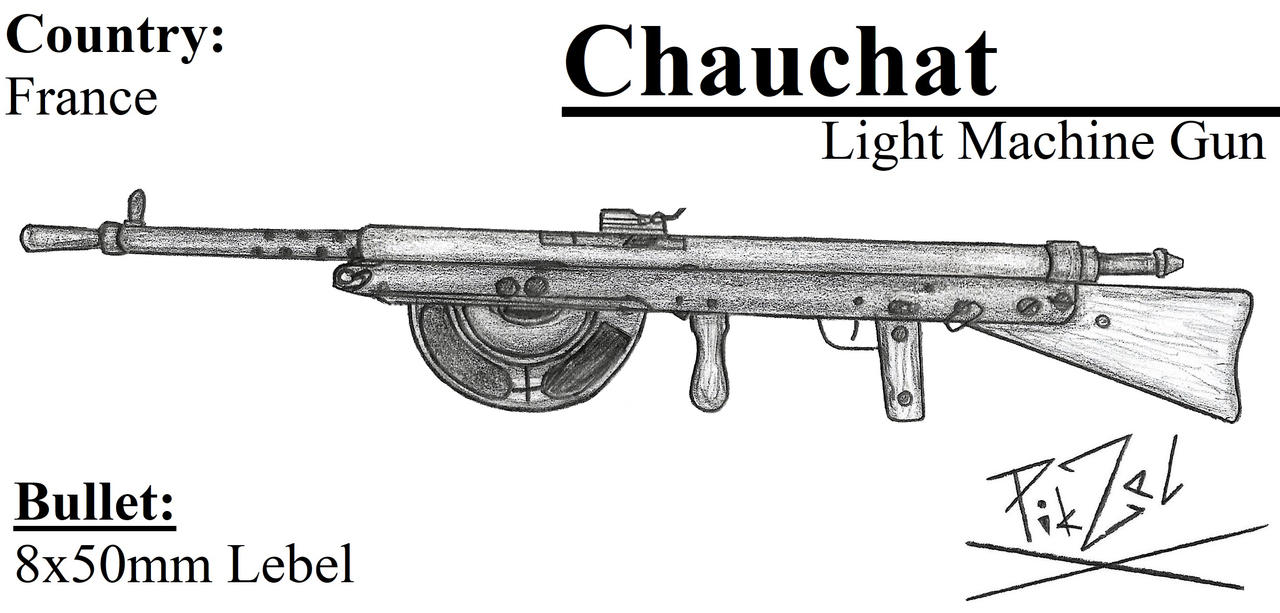 Chauchat by ThePikzel on DeviantArt