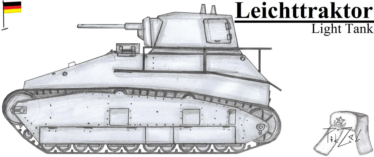 Leichttraktor by ThePikzel on DeviantArt