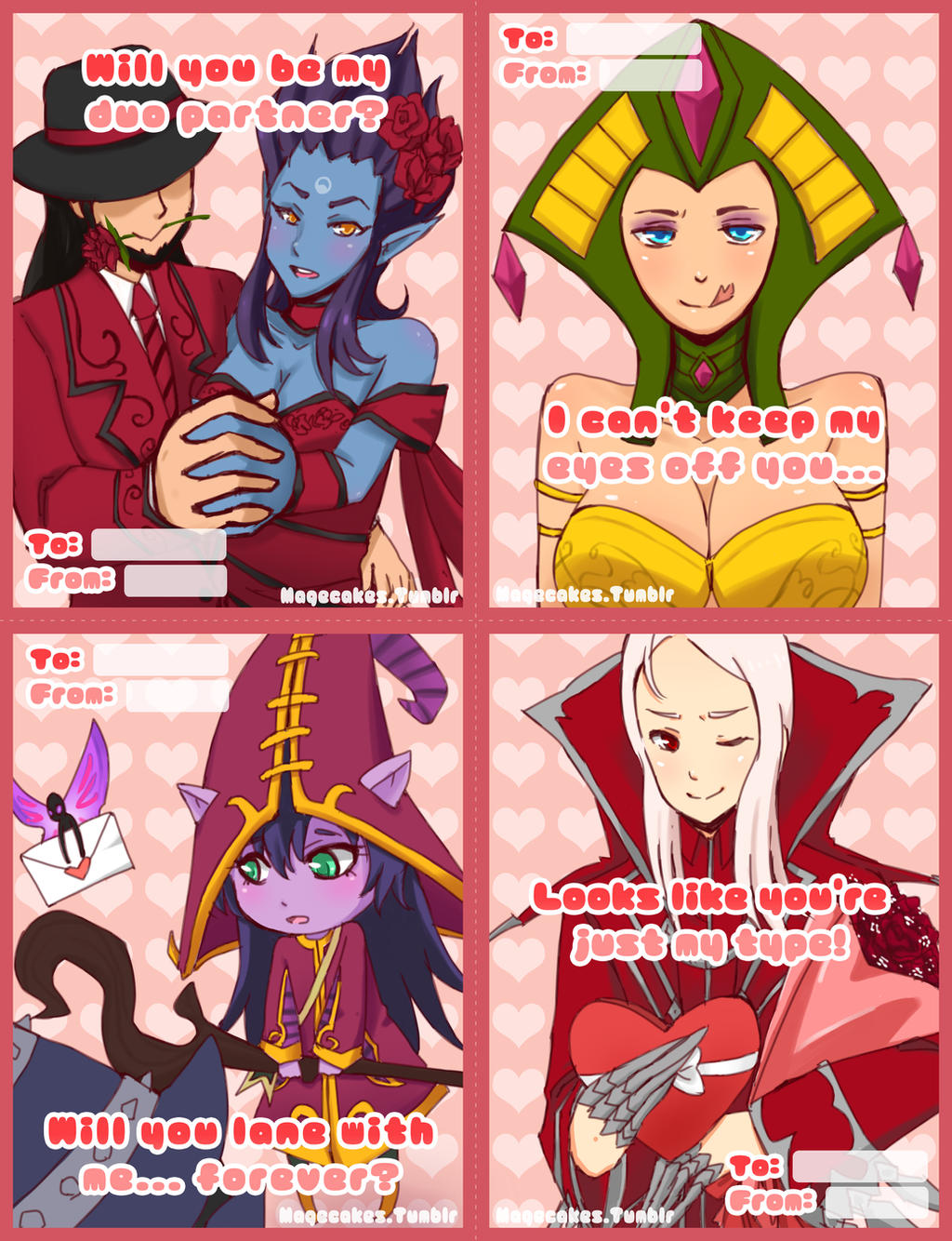 League Valentine (print outs)!