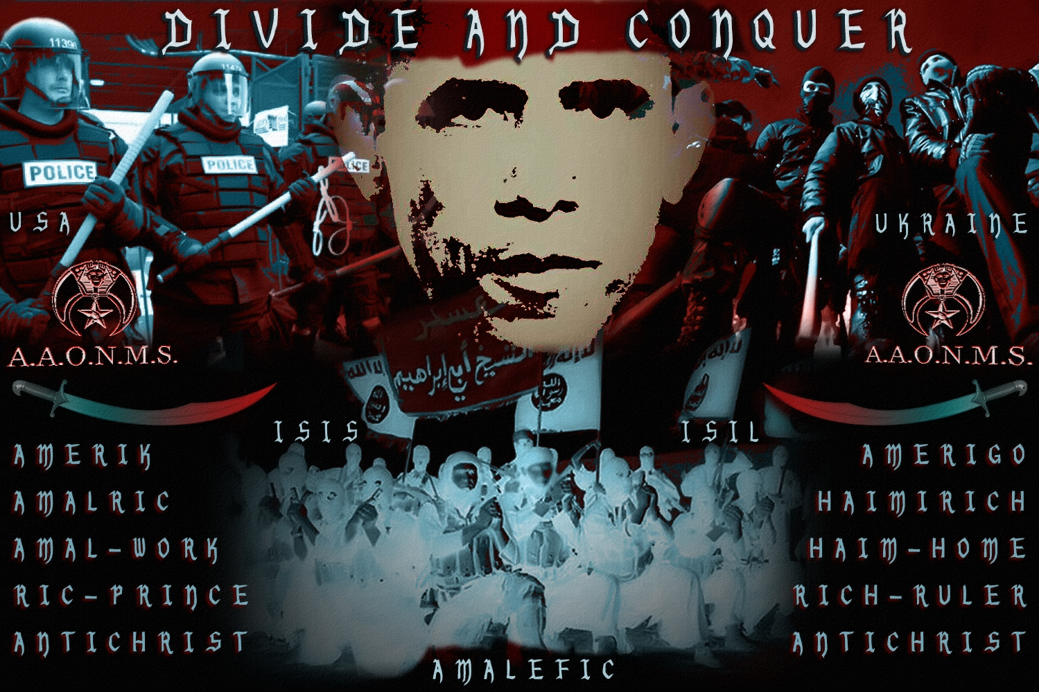 Divide And Conquer. AMALEFIC