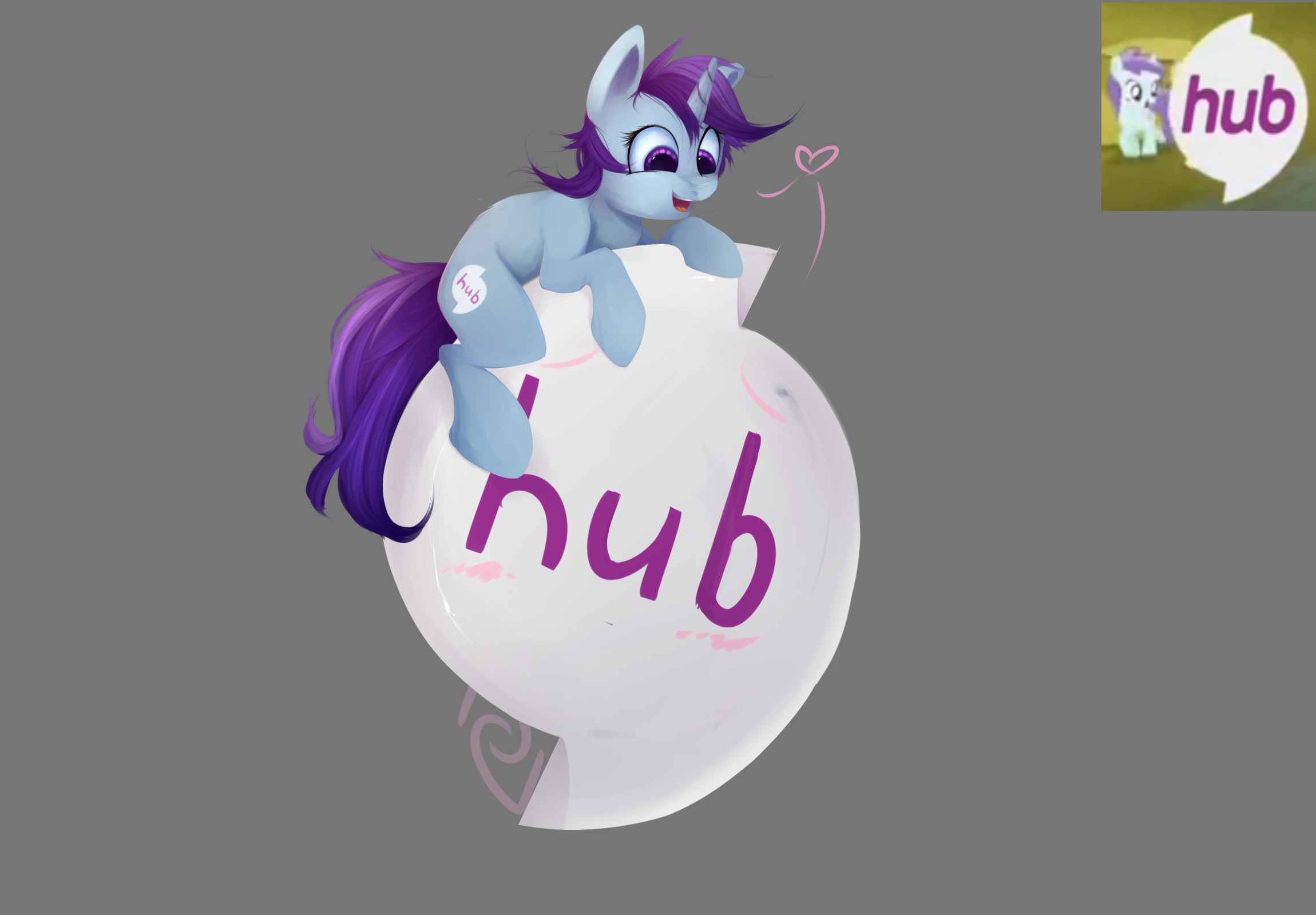 I love you,hub!