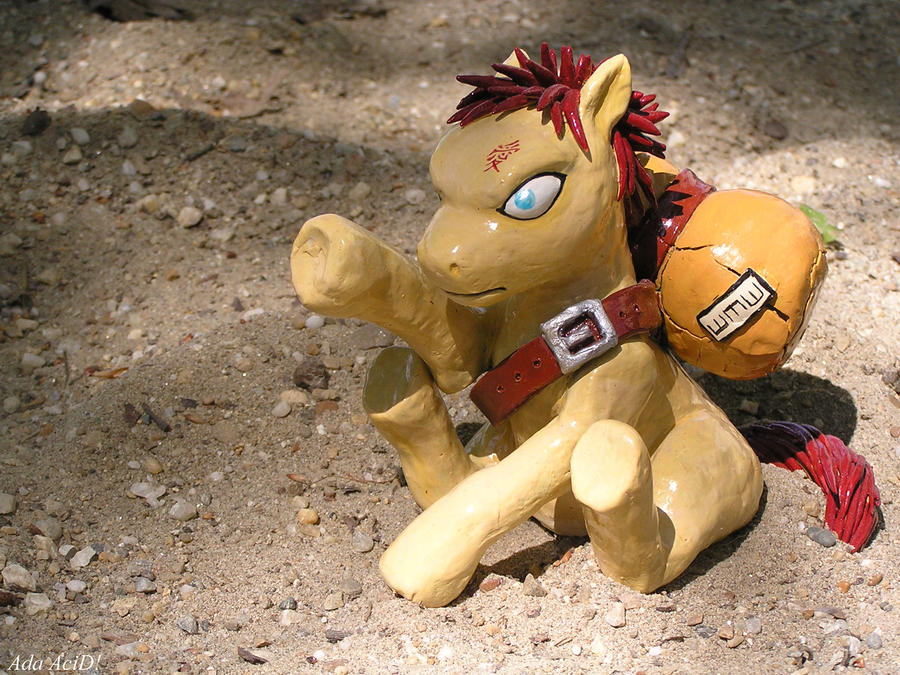 Sabaku no Gaara, the pony of doom