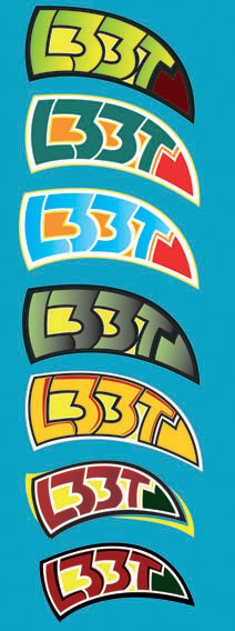 L33T Juice Logo Colours