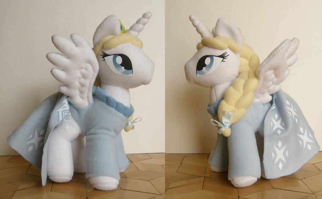 Elsa pony plush commission