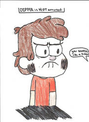 Dipper Pines is NOT amused