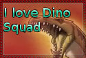 I Love Dino Squad stamp by Bluedramon