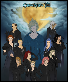 Organization XIII in 13 styles