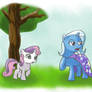 Trixie and Sweetie Belle