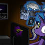 Purple Tinker, Hard at Work