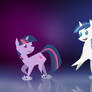 Twilight Sparkle and Shining Armor
