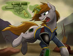 Littlepip Going Pew-Pew
