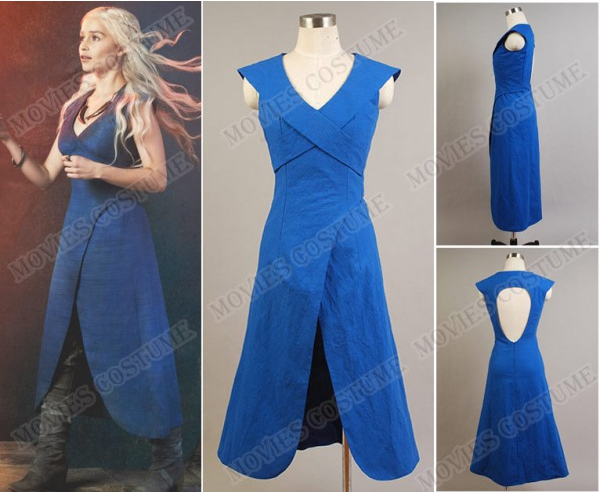 Daenerys Targaryen Dress costume for Game of Thron