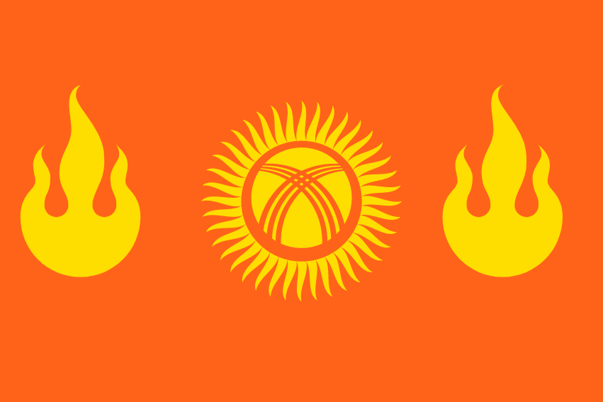 Flag of the Gakhi Caninese State
