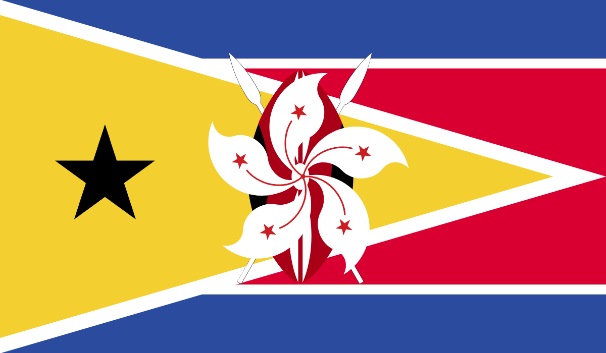 Flag of The Sandanger Municipallity