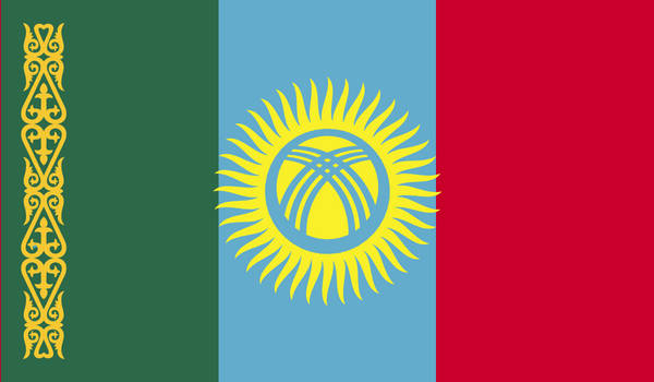 Flag of Owiniman Central Asia