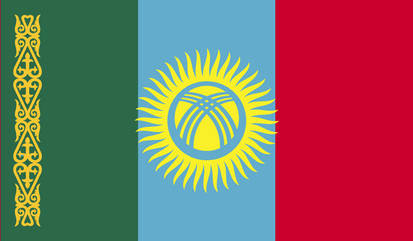 Flag of Owiniman Central Asia