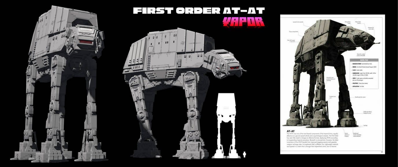 Aths First Order First Order AT-AT by Vapor-Gem on DeviantArt