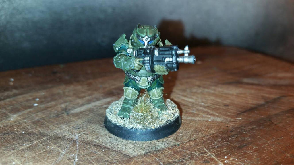 Warhammer 40k: Imperial Guard Squat Infantryman 