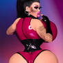 Latex Cherry's new behind