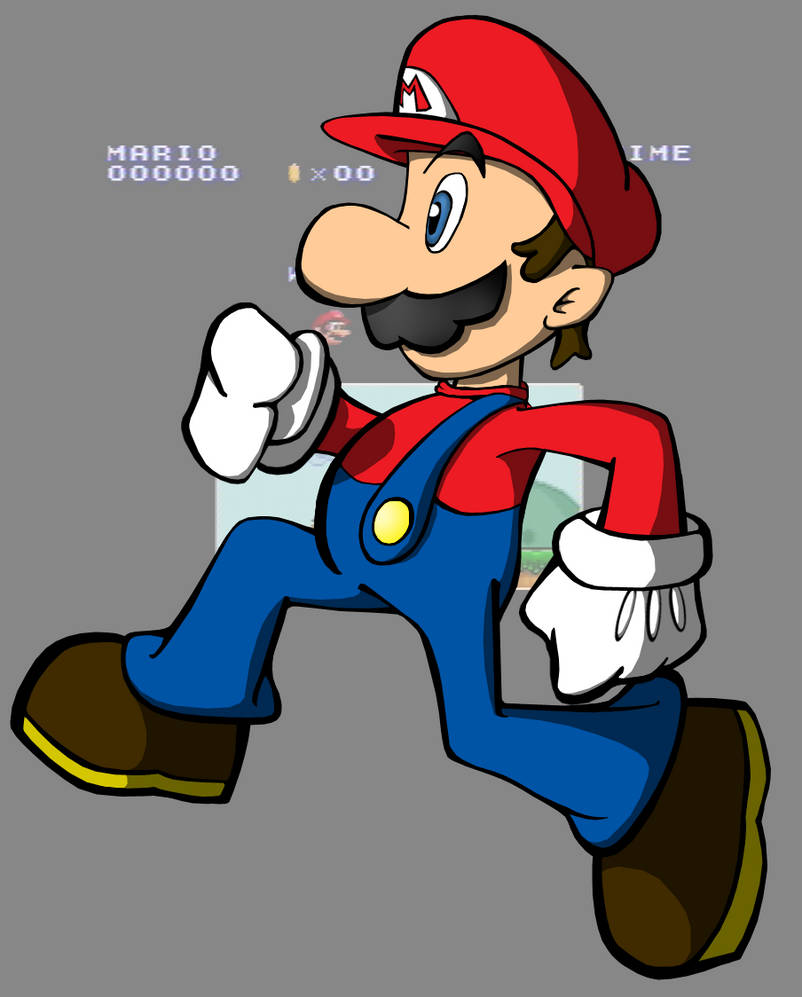Mario Run Graphics Mario Run CG by SurtoxalotZero on DeviantArt