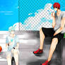 Kuroko and Kagami