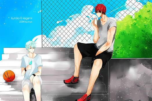 Kuroko and Kagami