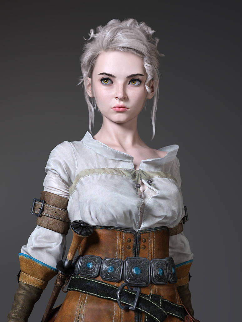 The Witcher - Ciri 01A1 by deltaboxx on DeviantArt