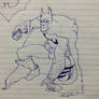 Batman never goes down