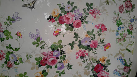 Flowers on the wall 3