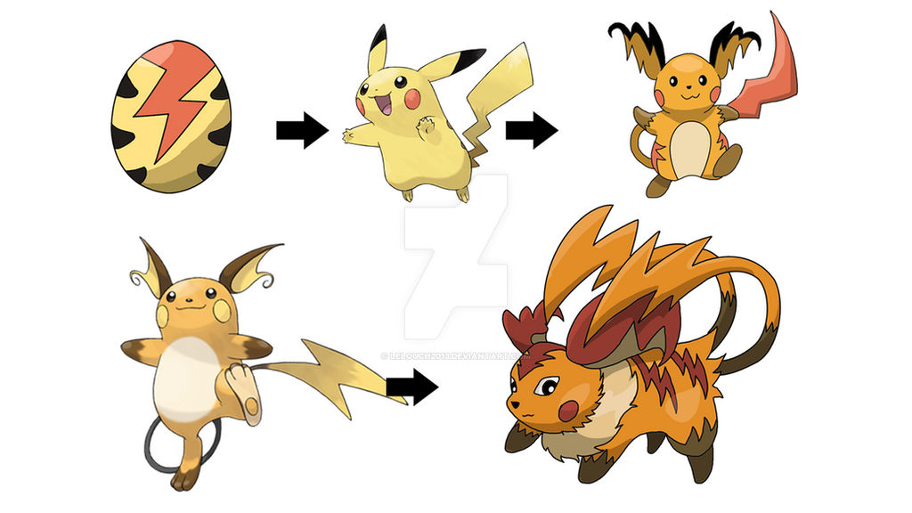 Pikachu Mutations Pikachu Fan Art Evolution by lelouch2013 on DeviantArt